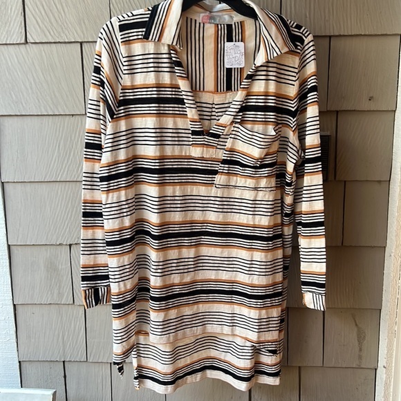 Free‎ People beach NWT coverup tunic Womens size L - Picture 10 of 10